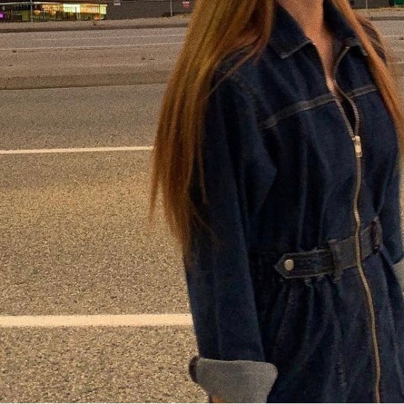 🌀$40🌀TOPSHOP JEAN DRESS! - Picture 5 of 6